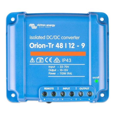 Orion-Tr 48/12-9A (110W) DC-DC converter isolated