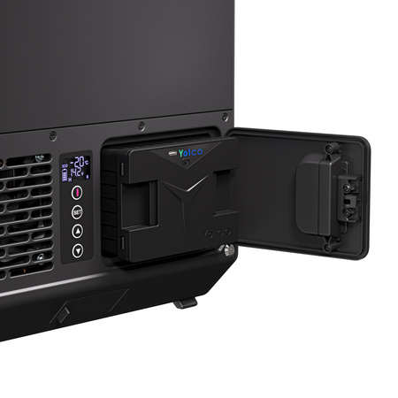 Yolco kompresorowa lodówka motocyklowa topcase MCX17 17 l, czarna