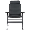 Krzesło turystyczne Crespo AP/438 Air-Select szare, ergonomiczne, regulowane