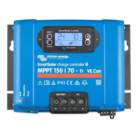 Regulator ładowania z PV SmartSolar MPPT 150/70-Tr Victron z Bluetooth
