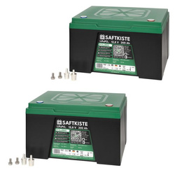 Akumulator LiFePO4 200Ah do kampera Saftkiste terminale górne