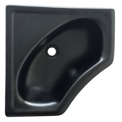 Corner Sink, 350 x 250 mm, black