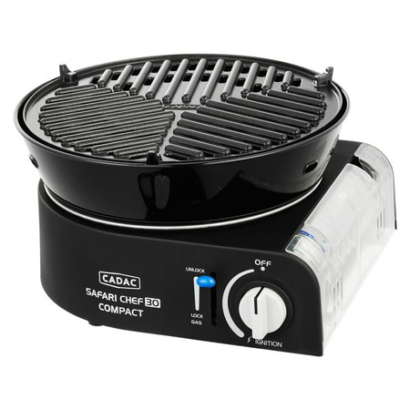 CADAC Safari Chef 30 Compact grill gazowy na kartusze 1,8 kW - kemping