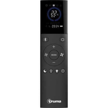 Truma Aventa Premium 2nd generation air distributor - cappuccino (beige), LED lighting, 550 x 497 x 45 mm, with remote control