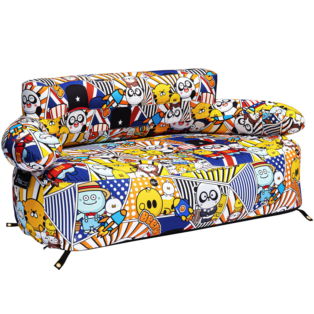 Yolco sofa dmuchana GS2W 171 x 84 x 68 cm, do 400 kg - budowa i wyposażenie