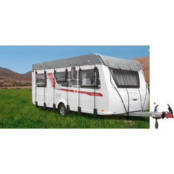 Plandeka ochronna na dach Zima jasnoszara 300cm x 950cm 7,2kg