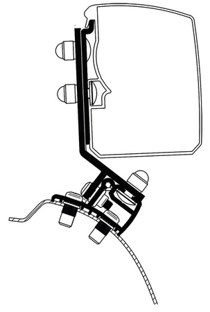 Adapter markizy T 3200 - PSA Minivan Fixed LHD od 2016 r.