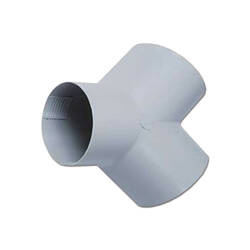Y-connector Ø 65 mm agate grey