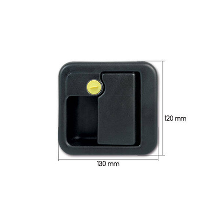 External handle 1090 black