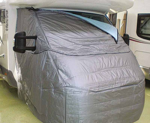 Thermal insulation for the cab windows of Renault Master from 2011 - Carbest Covertech 8-layer insulation mat