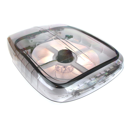 ExtraFAN roof window 40x40 cm with automatized fan transparen
