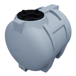 Pojemnik na płyny z niskim środkiem ciężkości 150 l UHPLAST szary