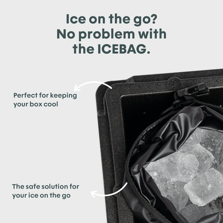 BOXIO ICEBAG - wodoszczelny worek na lód 5 l do lodówki BOXIO COOL