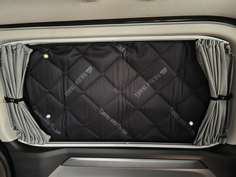 Thermal insulation for the living area of Renault Trafic / Opel Vivaro from 2014, long wheelbase, for vans with a sliding door on the right - Carbest Isoflex 7-layer thermal mats, 5 pieces