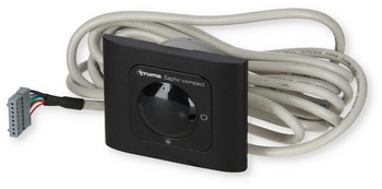 Infrared receiver with cable, 3 m for Saphir Compact air conditioning systems, black