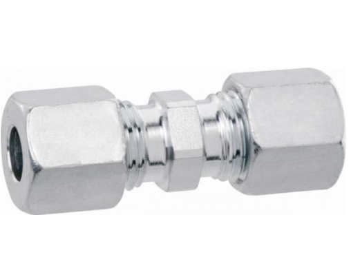 GOK straight compression fitting RVS 8 x RVS 8 type G, series L