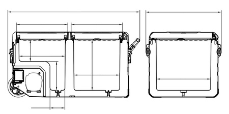 Chłodnica kompresorowa Carbest DualCooler 72