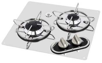 Wbudowana kuchenka gazowa z 2 palnikami