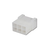 Faston holder block - male / 6-way
