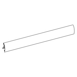 Thule Panel przedni 5,5m srebrnoszary anodowany