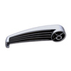 Satin ABS handle for locks