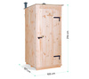TROBOLO KitaBœm - wooden cabin with composting toilet and child toilet with 300 l composter