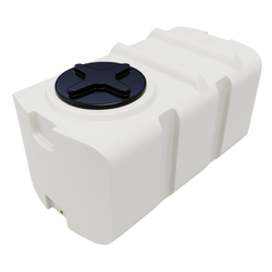 Prostokątny pojemnik 400 l UHPLAST biały