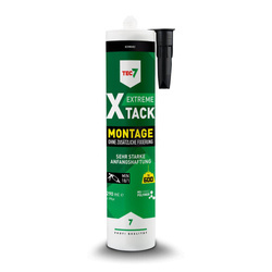 Klej montażowy TEC7 XTACK EXTREME czarny 290 ml tuba