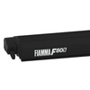 Fiamma F80s 425 roof awning - length 425 cm, projection 250 cm, Deep Black case, Royal Grey fabric