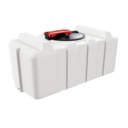 Prostokątny lekki pojemnik 300 l do transportu UHPLAST biały