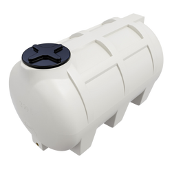 Pojemnik na płyny z niskim środkiem ciężkości 250 l UHPLAST biały