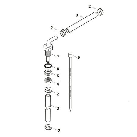 Tank connection set 01 Universal (TAS 01)