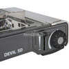Brunner Devil SD NG cartridge gas stove - 1 burner 2.2 kW, flame failure device, piezo ignition, carry case