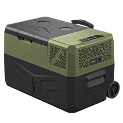 Turystyczna lodówka kompresorowa Yolco BX30 28l Bluetooth 60W Zielona