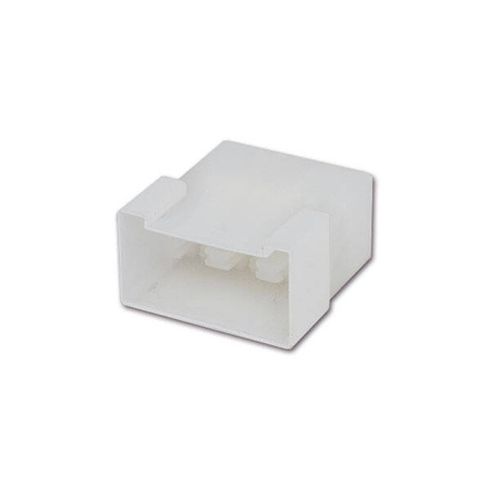 Faston holder block - male / 6-way