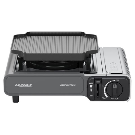 gas cooker Camp'Bistro 3 with grill plate