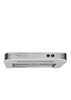Baraldi Stivia Europa 12 V cooker hood, white - stainless steel and aluminium, LED lighting, 450 x 240 x 60 mm, for motorhomes and caravans