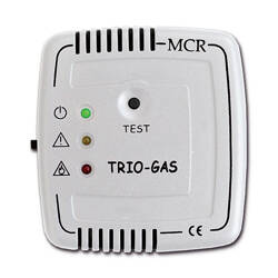 TrioGas trivalent white panel gas leak detector