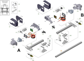 Rura łącząca XT L do Mover XT L
