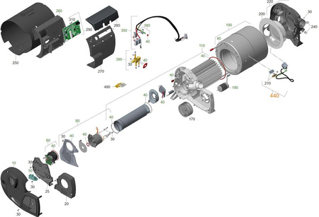 Cable harness temperature sensor for Combi 4 / 4E / 6 / 6E