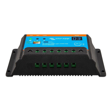 Solar charge controller BlueSolar PWM-Light 12/24V-20A w.o Bluetooth