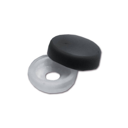 Screw cap black Ø13 100 pcs.