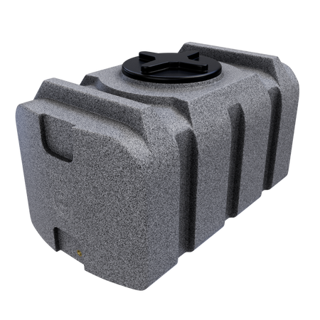 Prostokątny pojemnik 300 l UHPLAST marmurowy