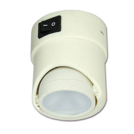 Biały reflektor halogenowy