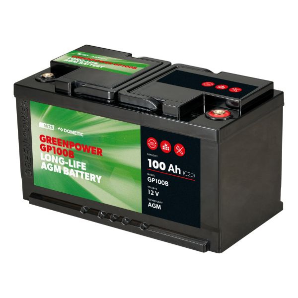 Akumulator AGM GREENPOWER 100Ah 12V Typ GP 100B