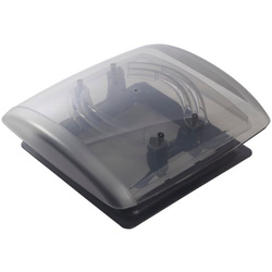 Skylight VisionVent S pro with Fly Screen, black