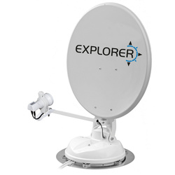 Maxview markiza satelitarna Explorer 65cm Twin biała