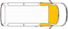 Termoizolacja kabiny Fiat Ducato 244 / Peugeot Boxer / Citroen Jumper 2002-2005 - maty termiczne Carbest Isoflex 9-warstwowe, 3 części