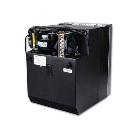 SVR85 compressor refrigerator with left-hand hinge