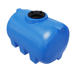 Pojemnik na płyny z niskim środkiem ciężkości 1000 l UHPLAST niebieski